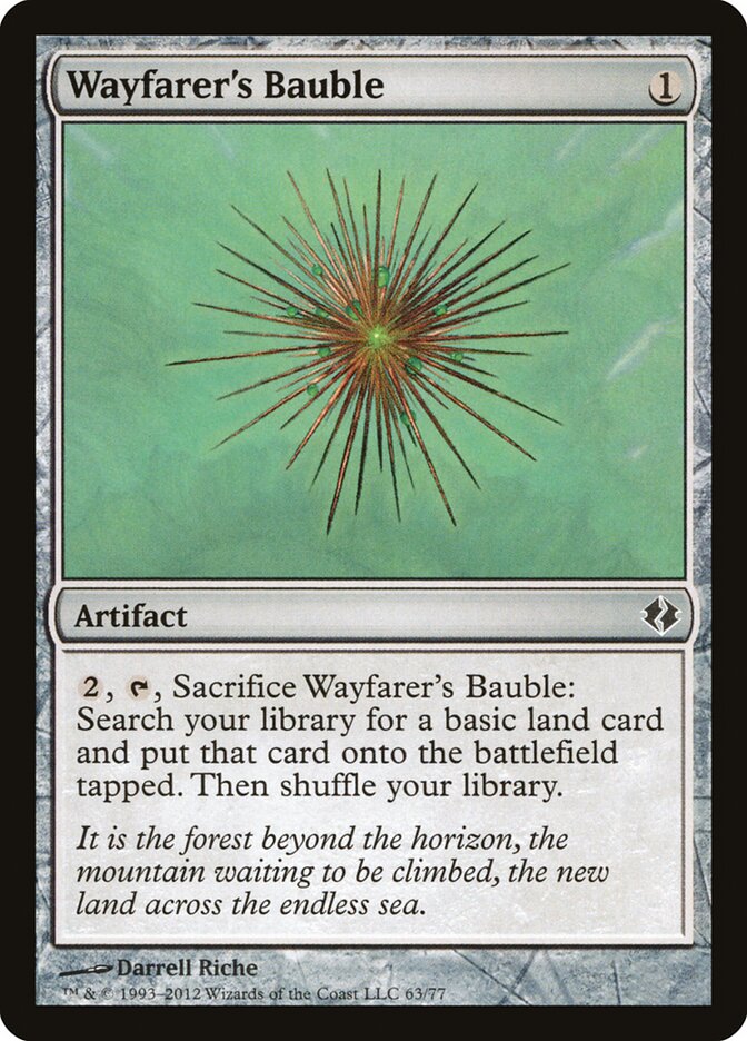 Wayfarer's Bauble (63) - Duel Decks: Venser vs. Koth (DDI)