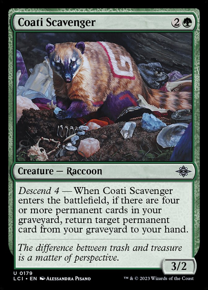 Coati Scavenger (179) - The Lost Caverns of Ixalan (LCI)