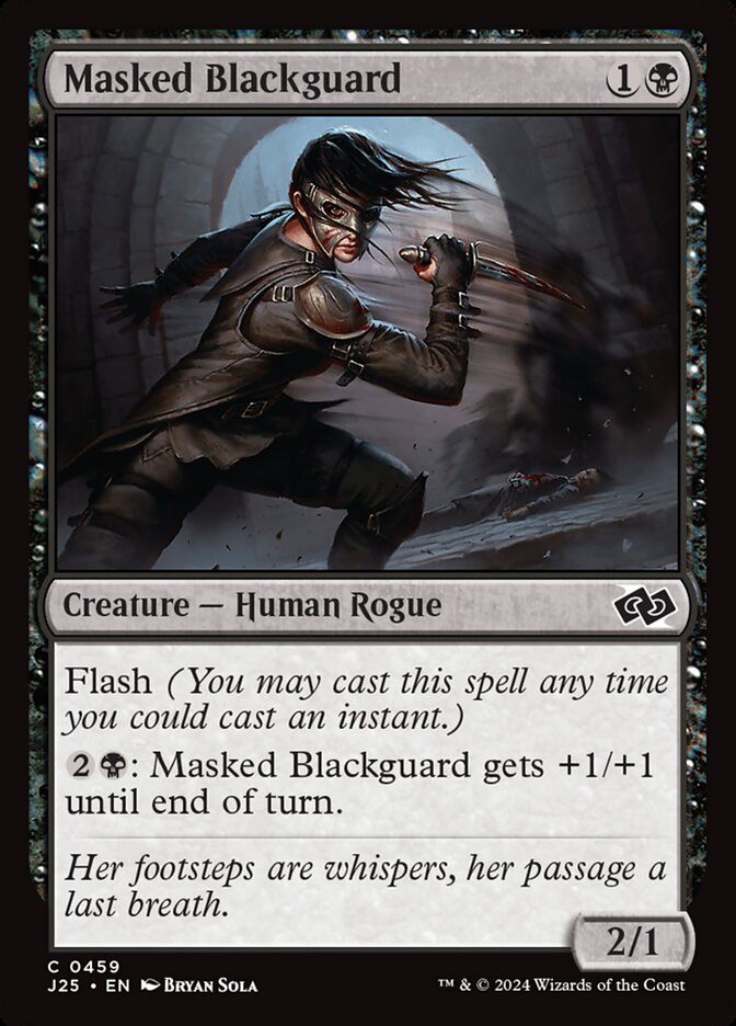 Masked Blackguard - Foundations Jumpstart (J25)