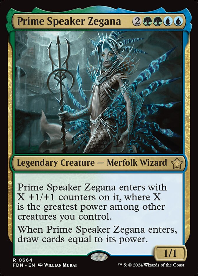 Prime Speaker Zegana (664) - Foundations (FDN)