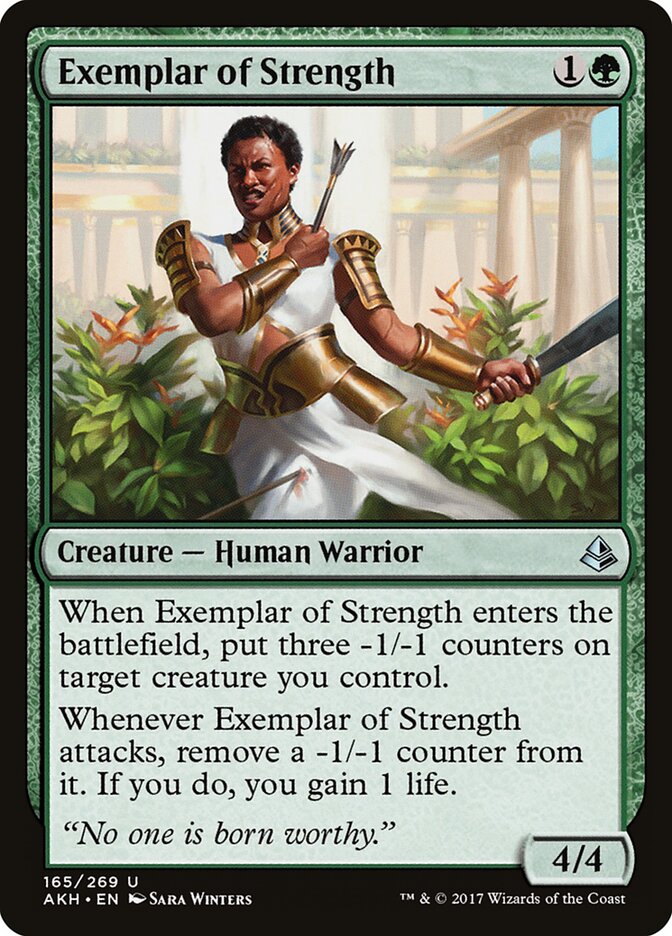 Exemplar of Strength (165) - Amonkhet (AKH)