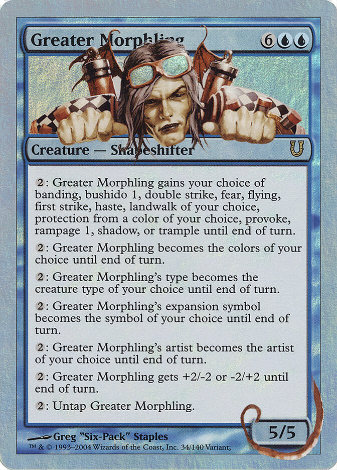 Greater Morphling (34) - Unhinged (UNH)