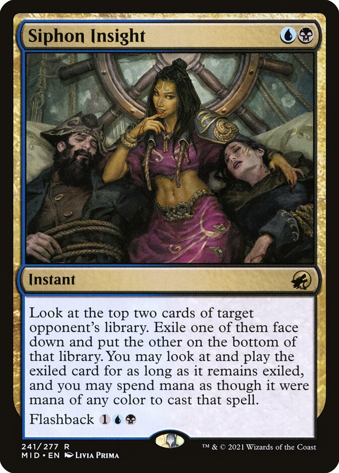 Siphon Insight (241) - Innistrad: Midnight Hunt (MID)