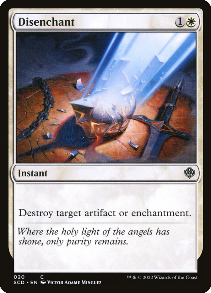 Disenchant (20) - Starter Commander Decks (SCD)