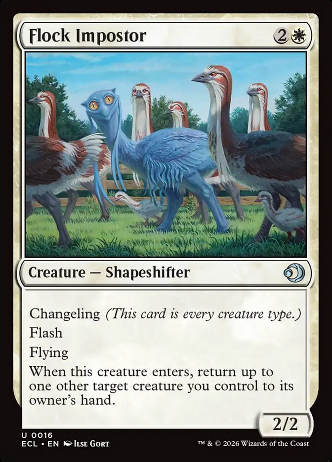 Flock Impostor (16) - Lorwyn Eclipsed (ECL)