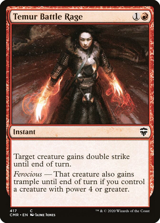 Temur Battle Rage (417) - Commander Legends (CMR)