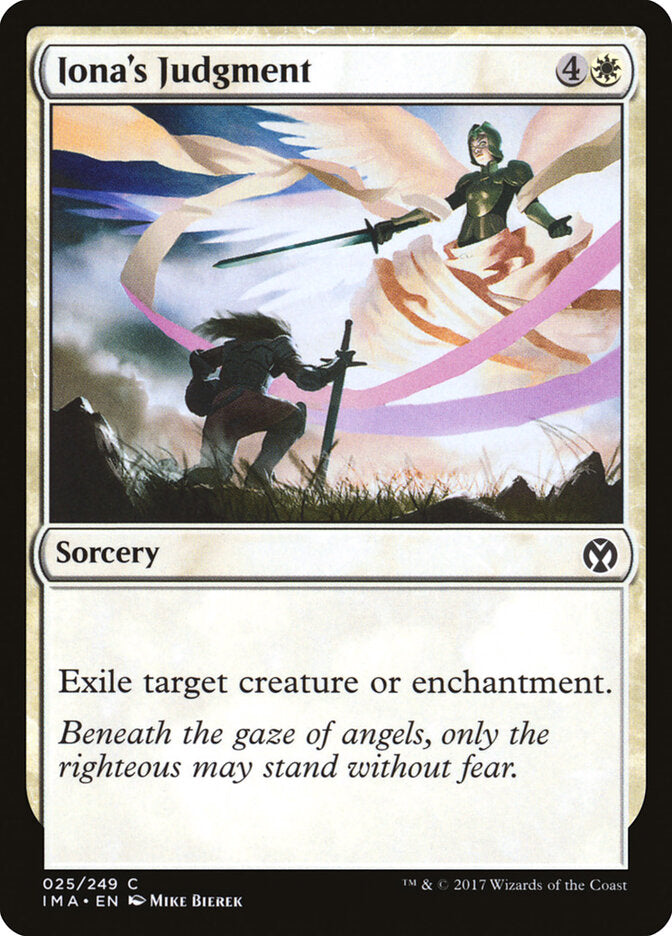 Iona's Judgment (25) - Iconic Masters (IMA)