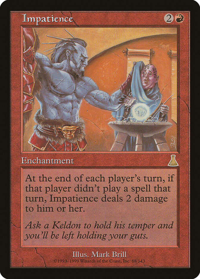 Impatience (88) - Urza's Destiny (UDS)