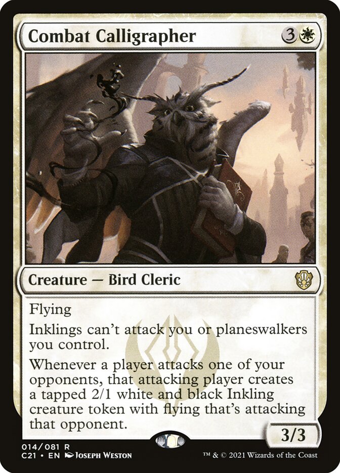 Combat Calligrapher (14) - Commander 2021 (C21)