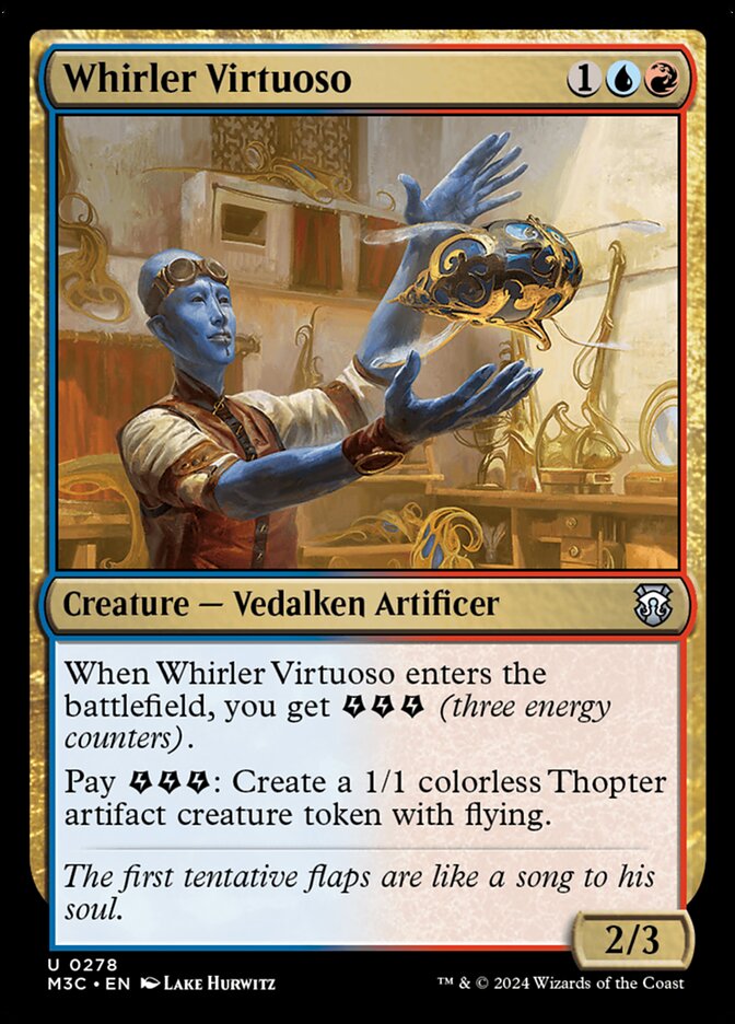 Whirler Virtuoso (278) - Modern Horizons 3 Commander (M3C)