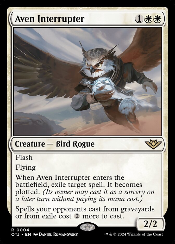 Aven Interrupter (4) - Outlaws of Thunder Junction (OTJ)