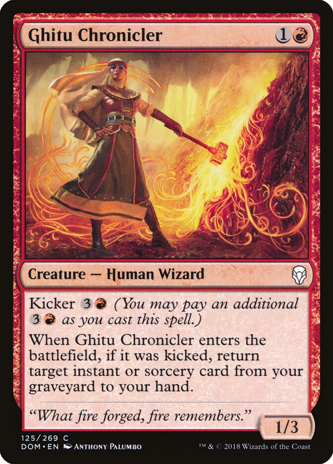 Ghitu Chronicler (125) - Dominaria (DOM)