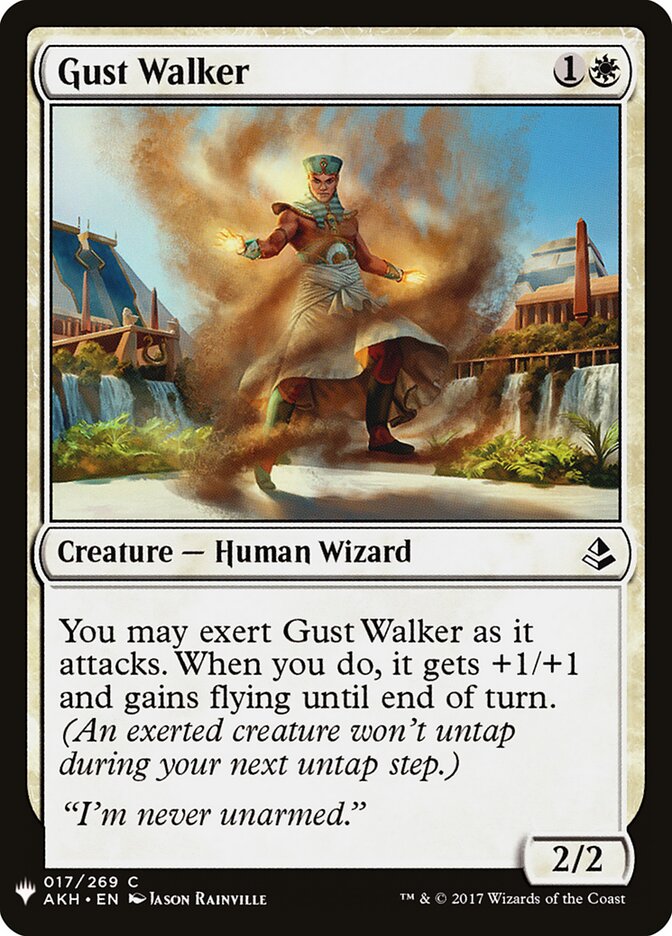 Gust Walker (AKH-17) - The List (PLST)