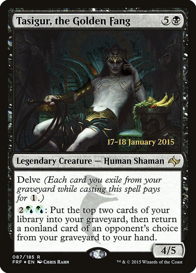 Tasigur, the Golden Fang (87s) - Fate Reforged Promos (PFRF)