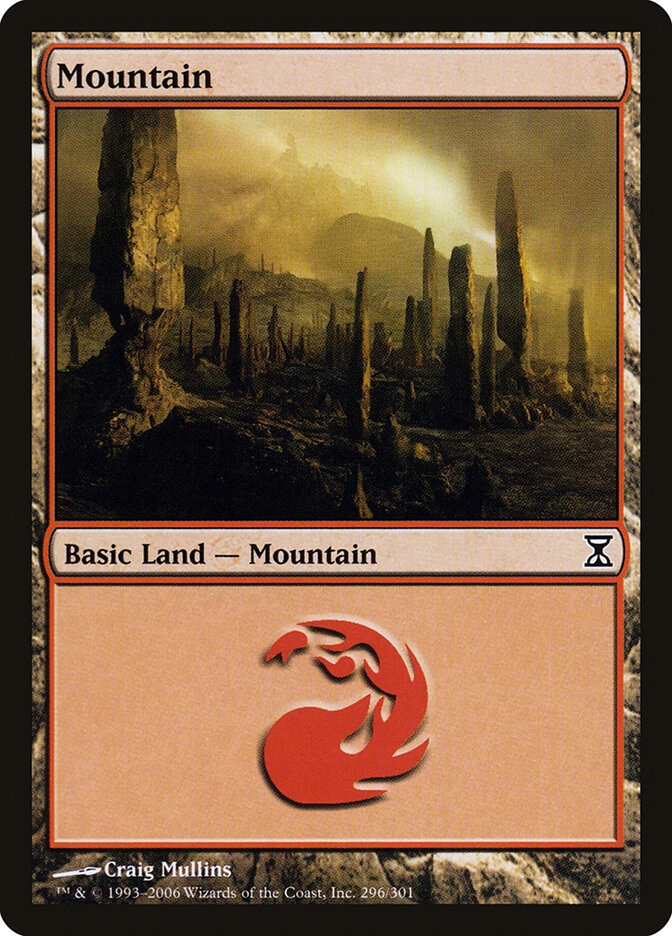 Mountain (296) - Time Spiral (TSP)