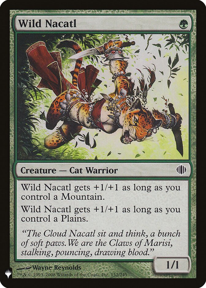 Wild Nacatl (ALA-152) - The List (PLST)