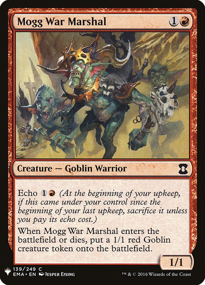 Mogg War Marshal (EMA-139) - The List (PLST)