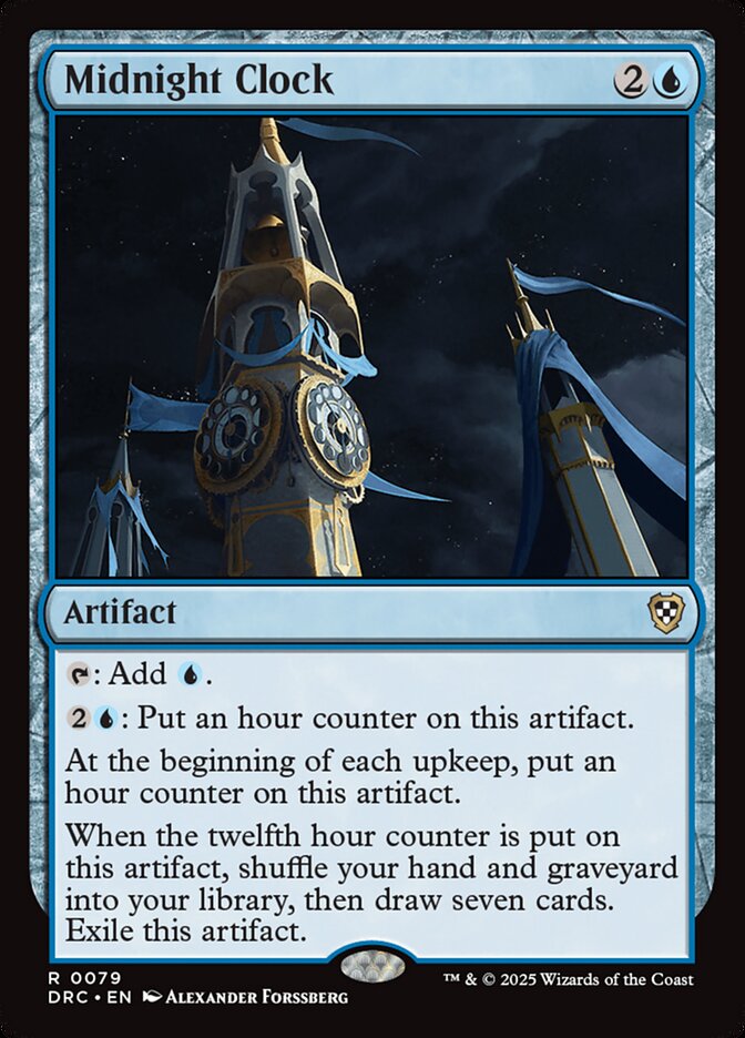 Midnight Clock - Aetherdrift Commander (DRC)