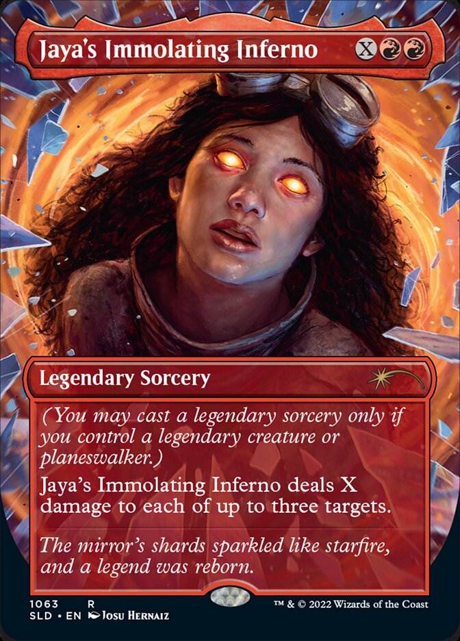 Jaya's Immolating Inferno (1063) - Secret Lair Drop (SLD)