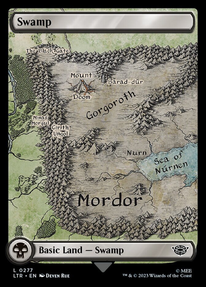 Swamp (277) - The Lord of the Rings: Tales of Middle-earth (LTR)