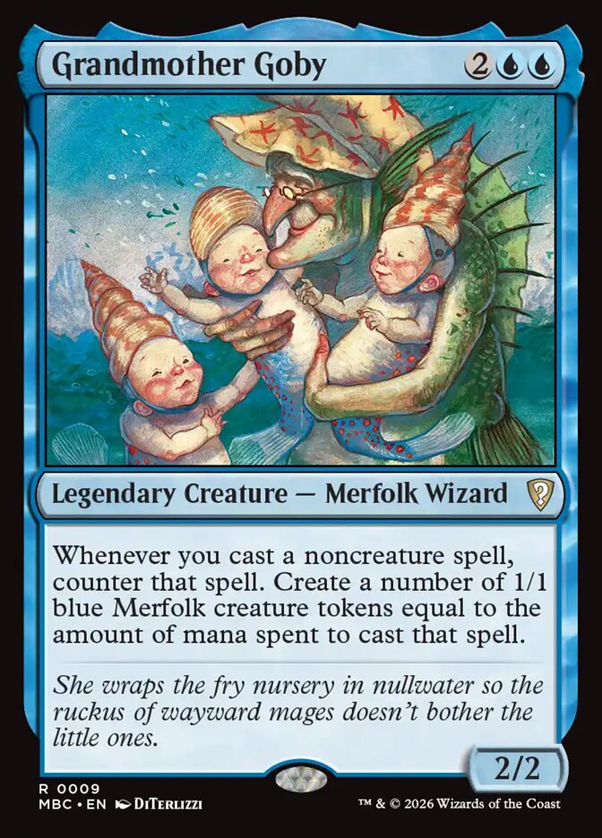 Grandmother Goby (9) - Mystery Booster Commander Edition (MBC)