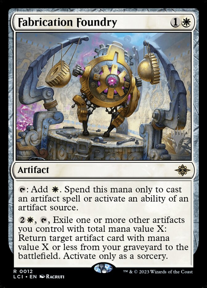 Fabrication Foundry (12p) - The Lost Caverns of Ixalan Promos (PLCI)