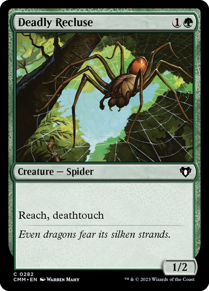 Deadly Recluse (282) - Commander Masters (CMM)