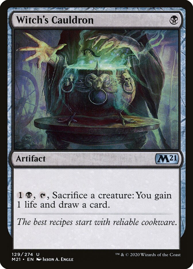 Witch's Cauldron (129) - Core Set 2021 (M21)