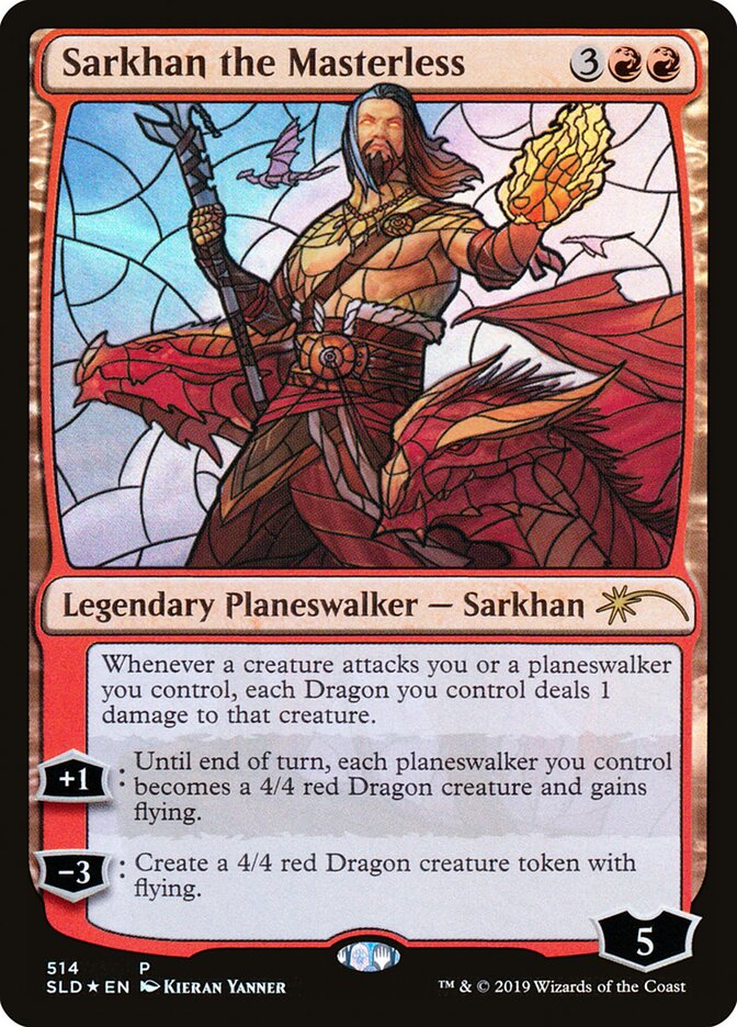 Sarkhan the Masterless (514) - Secret Lair Drop (SLD)