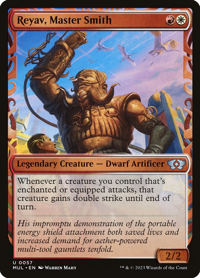 Reyav, Master Smith (57) - Multiverse Legends (MUL)