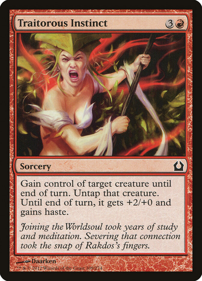 Traitorous Instinct (109) - Return to Ravnica (RTR)