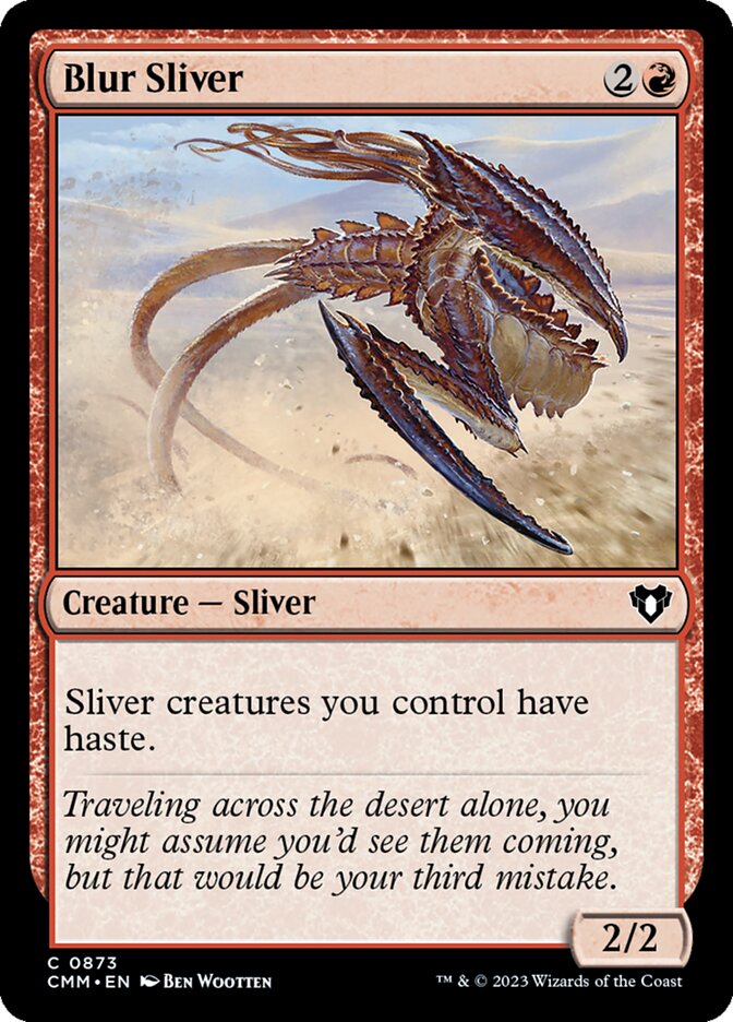 Blur Sliver (873) - Commander Masters (CMM)