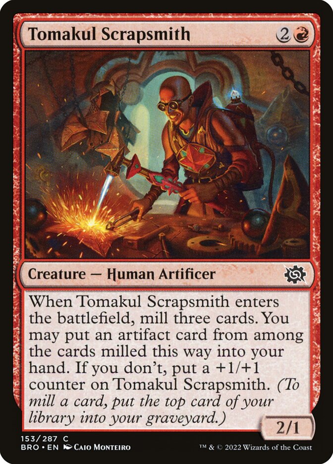 Tomakul Scrapsmith (153) - The Brothers' War (BRO)