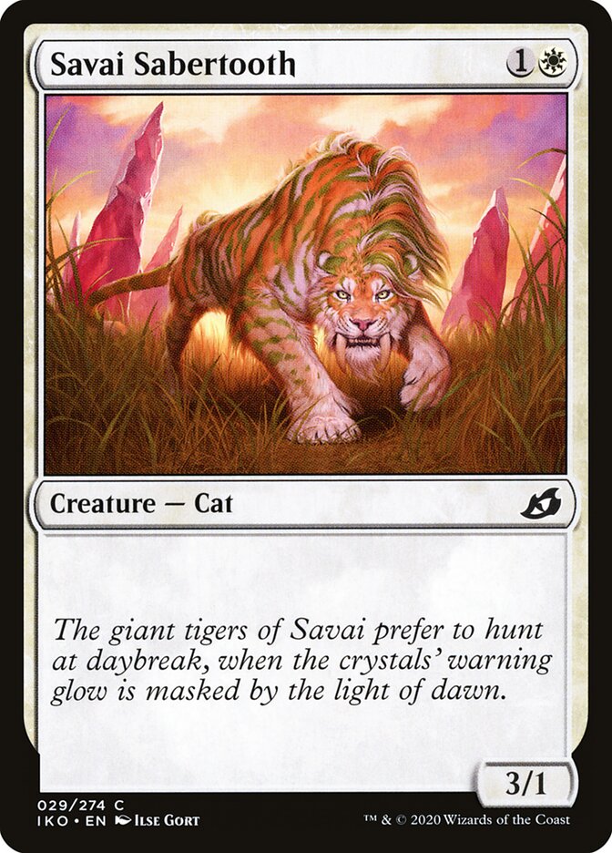 Savai Sabertooth (29) - Ikoria: Lair of Behemoths (IKO)