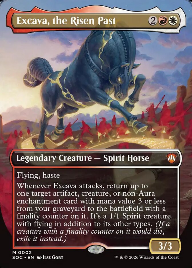 Excava, the Risen Past (2) - Secrets of Strixhaven Commander (SOC)
