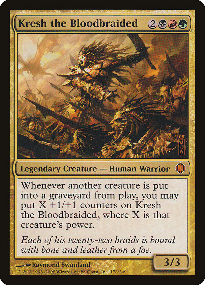 Kresh the Bloodbraided (178) - Shards of Alara (ALA)