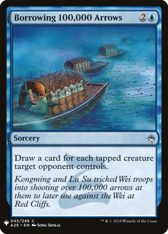 Borrowing 100,000 Arrows (A25-45) - The List (PLST)