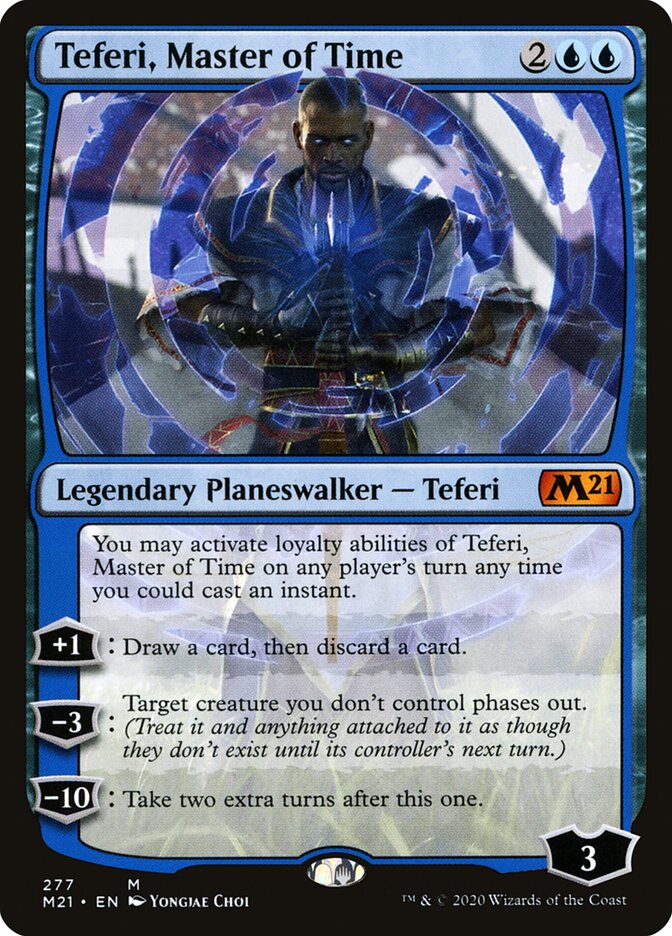 Teferi, Master of Time (277) - Core Set 2021 (M21)