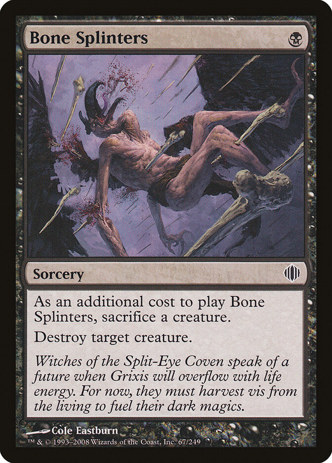 Bone Splinters (67) - Shards of Alara (ALA)