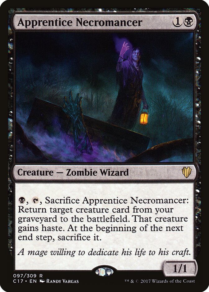 Apprentice Necromancer (97) - Commander 2017 (C17)