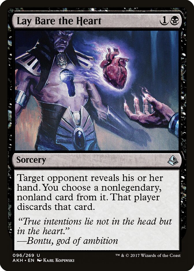 Lay Bare the Heart (96) - Amonkhet (AKH)