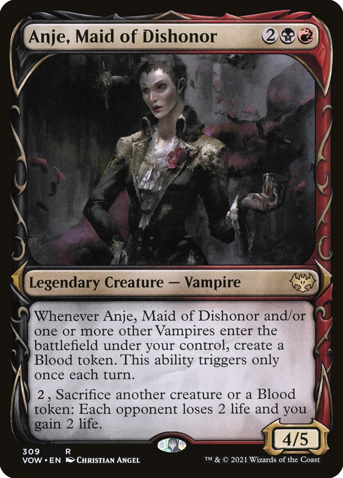 Anje, Maid of Dishonor (309) - Innistrad: Crimson Vow (VOW)