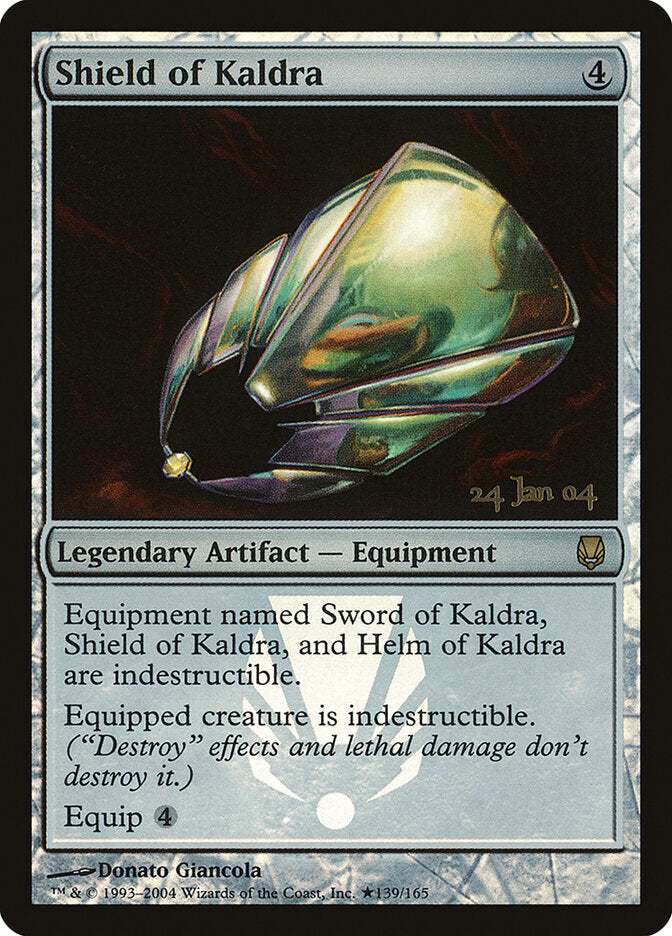 Shield of Kaldra (139★) - Darksteel Promos (PDST)