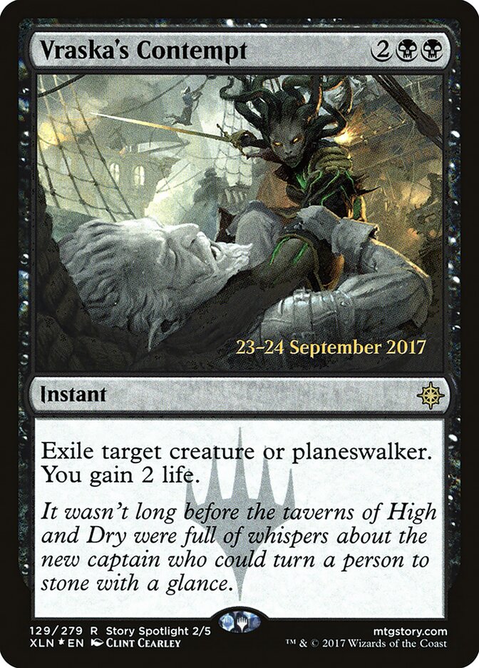 Vraska's Contempt (129s) - Ixalan Promos (PXLN)