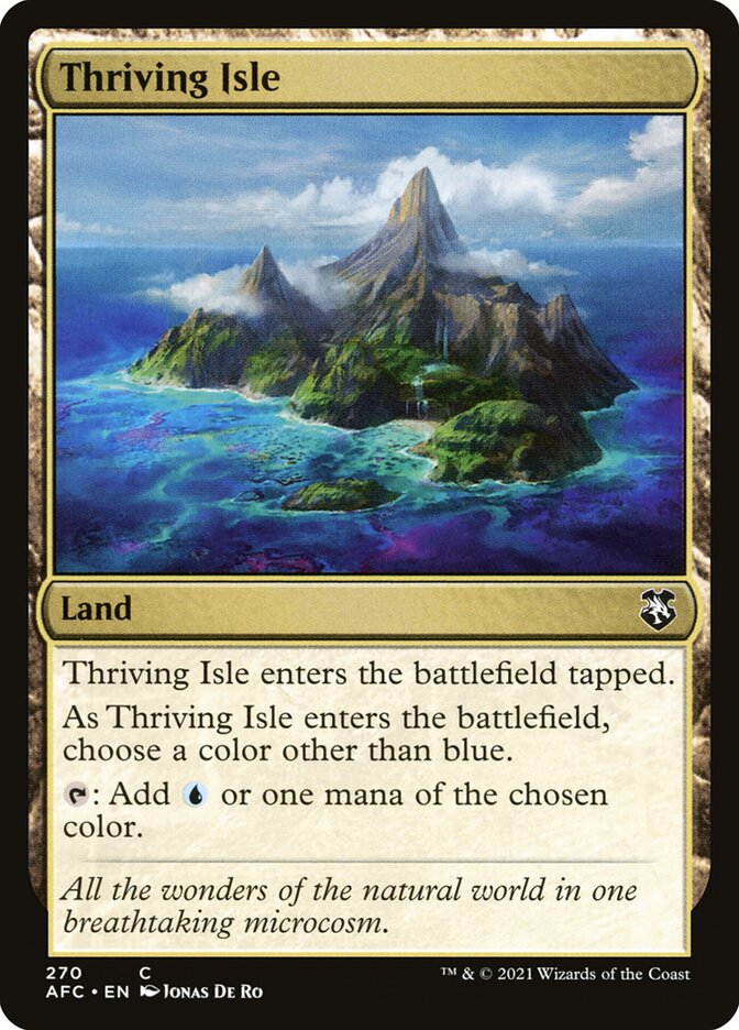 Thriving Isle (270) - Forgotten Realms Commander (AFC)