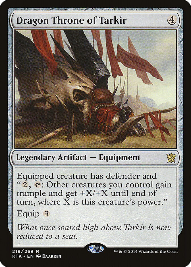 Dragon Throne of Tarkir (219) - Khans of Tarkir (KTK)