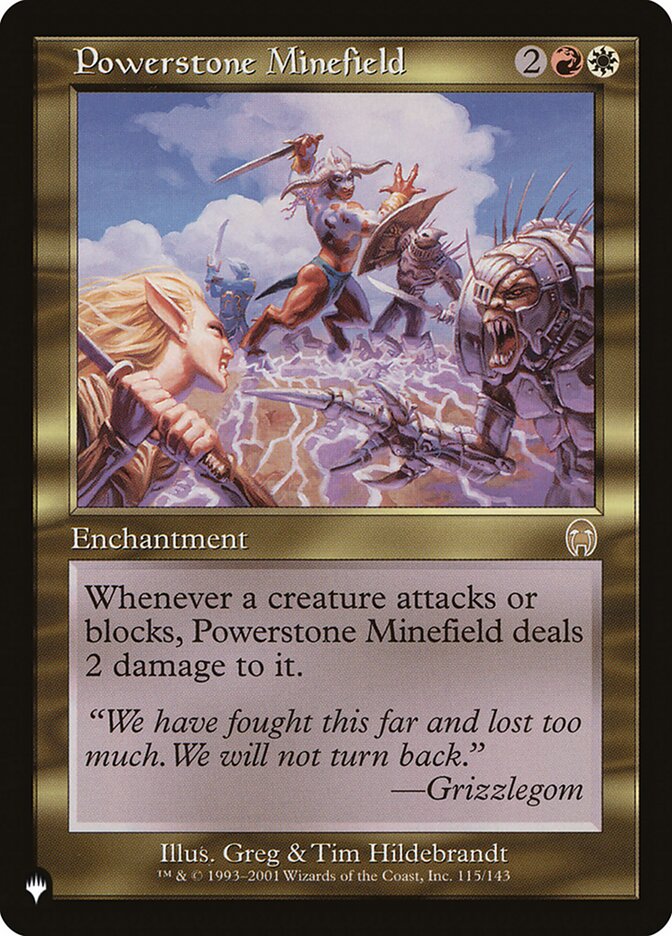 Powerstone Minefield (APC-115) - The List (PLST)