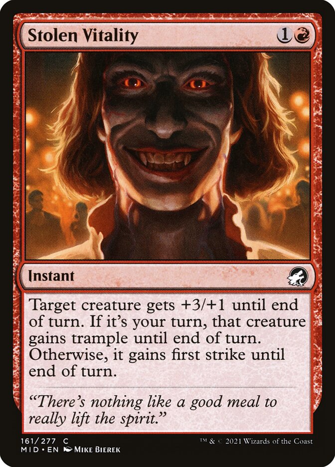 Stolen Vitality (161) - Innistrad: Midnight Hunt (MID)