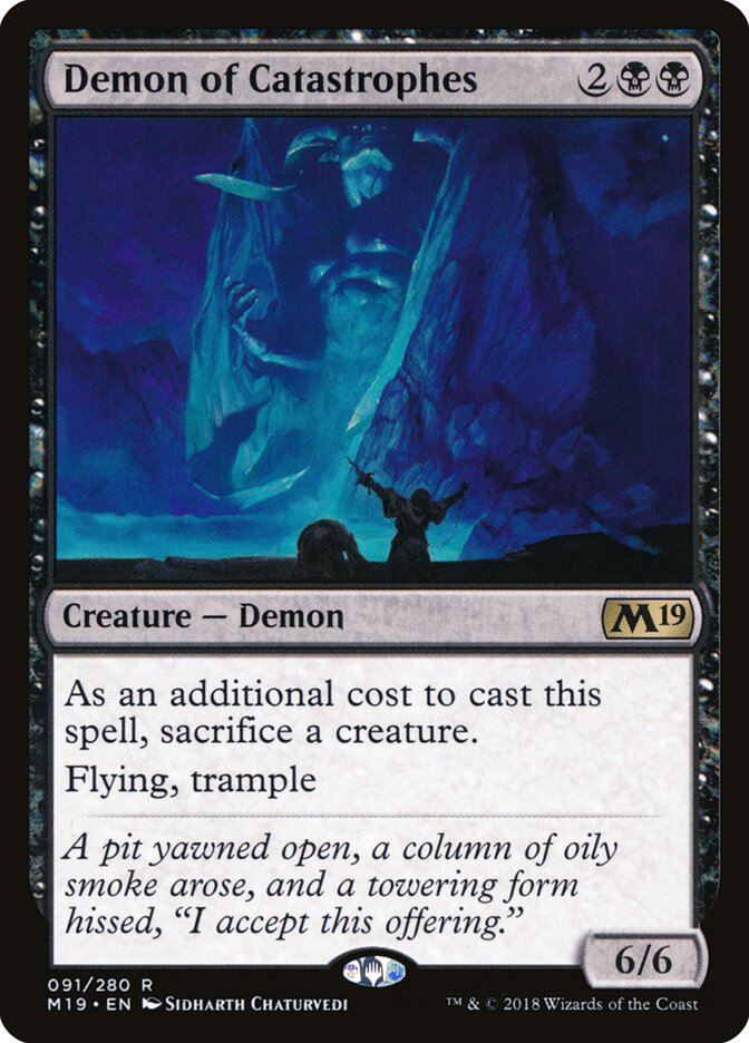 Demon of Catastrophes (91) - Core Set 2019 (M19)
