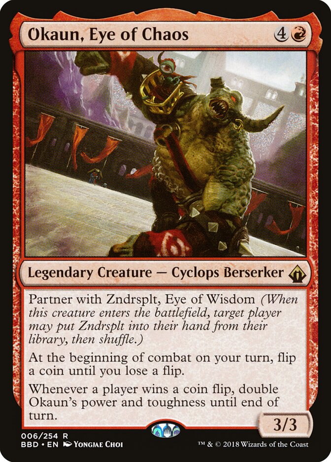 Okaun, Eye of Chaos (6) - Battlebond (BBD)